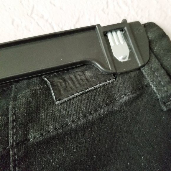PAIGE Women's Mayslie Jogger jeans black sz 25 - Picture 3 of 8